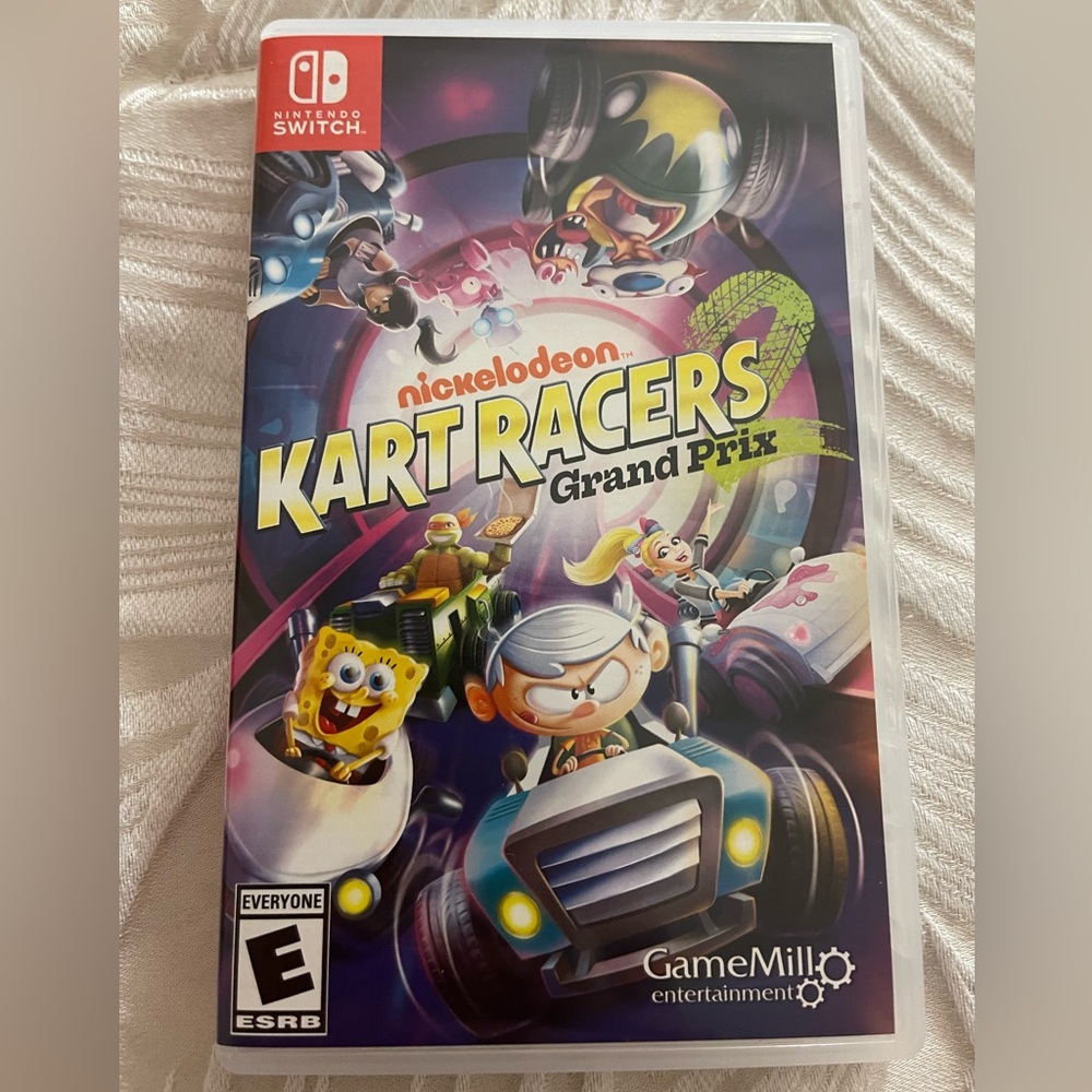 Nintendo Switch - Nickelodeon Kart Racers Grand Prix - in great condition!